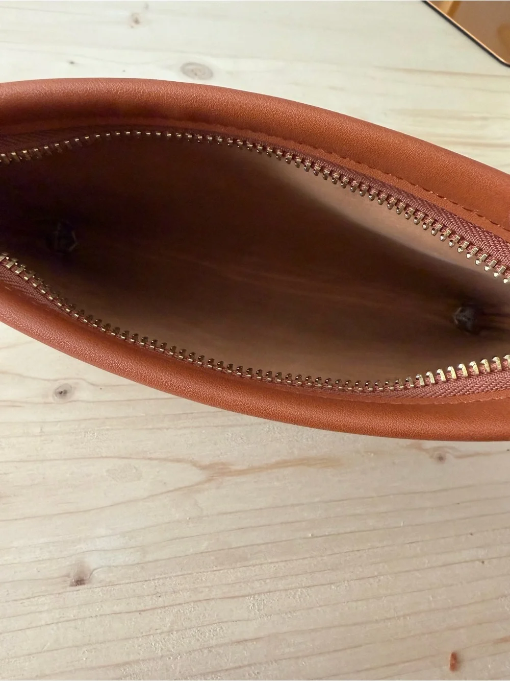 Michael Kors Tan & Gray Logo Belt Pouch